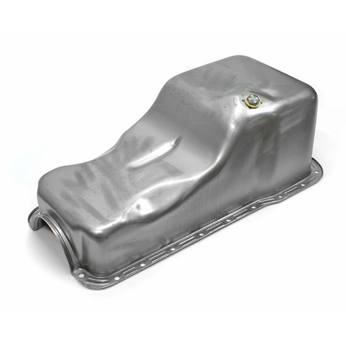 RTS Oil Pan Sump, Steel, Raw Finish, Standard, SB For Ford 289, 302 Windsor