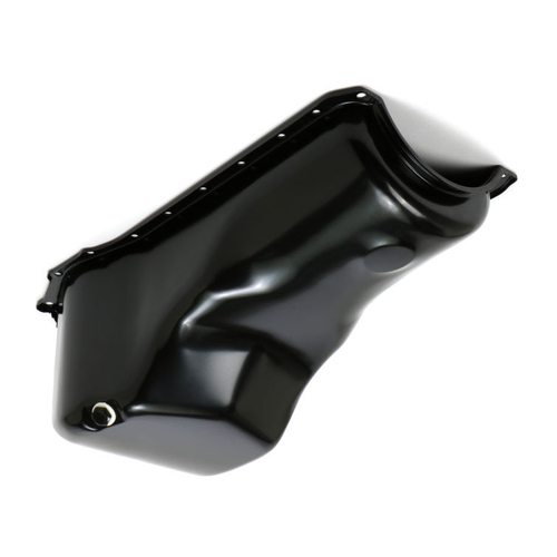 RTS Oil Pan Sump, Steel, Black Finish, Replacement, SB For Ford Falcon 302,351 Cleveland, Each