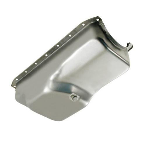 RTS Oil Pan Sump, Steel, Raw Finish, Standard, SB For Chrysler, For Dodge, For Plymouth, 273 318 340