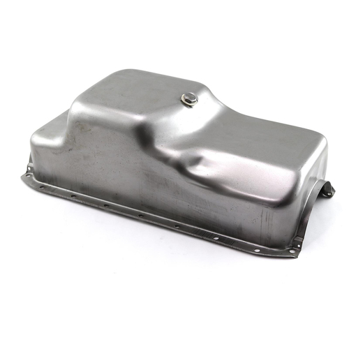 RTS Oil Pan Sump, Steel, Raw Finish, Standard, SB For Chrysler, For Dodge, For Plymouth, 360
