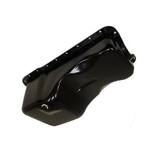 RTS Oil Pan Sump, Steel, Black Finish, Replacement, SB For Ford Falcon 351 Windsor, Each