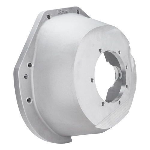 RTS Transmission Bellhousing, Automatic, 30.1 SFI, Aluminium, SB Ford Cleveland, C4, C9, C10 Transmission, Uses 164 Tooth Flexplate, Each