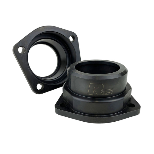 RTS Axle Housing Ends, Holden Commodore HQ-WB / VB-VS Disc Brake, Suits Ford Big Bearing, Steel, Black Oxide, Pair
