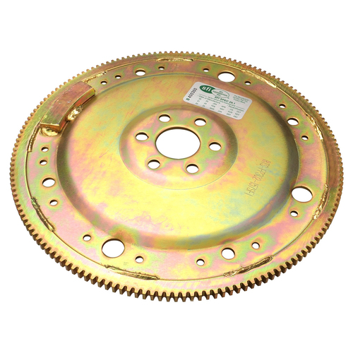 RTS Transmission Flexplate, SFI 29.1, Gold Zinc SB For Ford, 164 Tooth - 28.2 oz/in External - 11.5 Bolt Circle