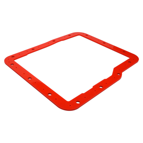 RTS Transmission Gasket, GM Powerglide, Red Silicone w/Steel Core, 4.5mm Thick, Each