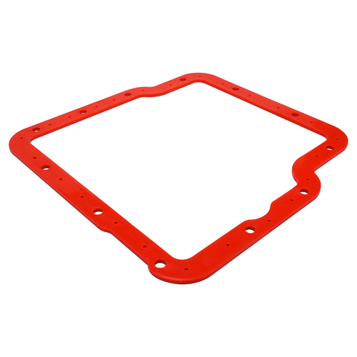 RTS Transmission Gasket, GM Holden Trimatic, Red Silicone w/Steel Core, 4.5mm Thick, Each