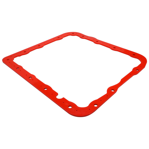 RTS Transmission Gasket, GM TH700, 4L60, 4L60E, Red Silicone w/Steel Core, 4.5mm Thick, Each