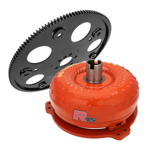 RTS Bandit 10'' High Stall Torque Converter & Flexplate Package, Lockup, GM LS 4L60E/4L65E, Chev/Holden Commodore, 2500-2800, 650HP, Kit